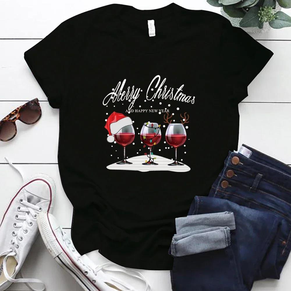 Merry Chrismas Merry Christmas 2026 New Year Christmas plus size crew neck short sleeve T-shirt