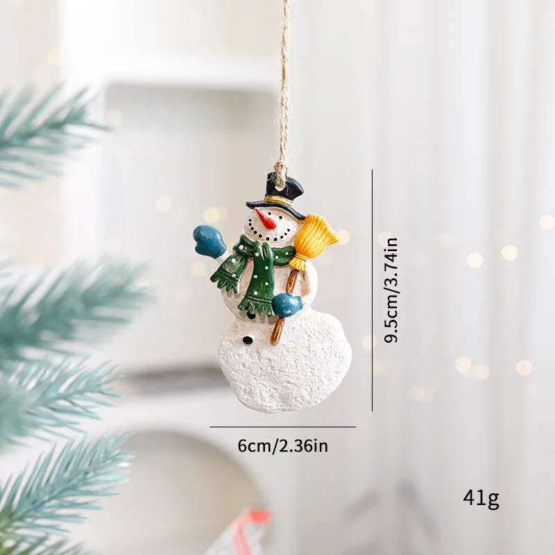Christmas Tree Decorations Christmas Resin Pendant Ornaments Home Decor DIY Gifts DIY Handmade Jewelry