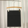 Spring Summer New High Waist Elastic Business Women Mini Skirt Black Slimming Knitted Half Body Skirt Professional Work