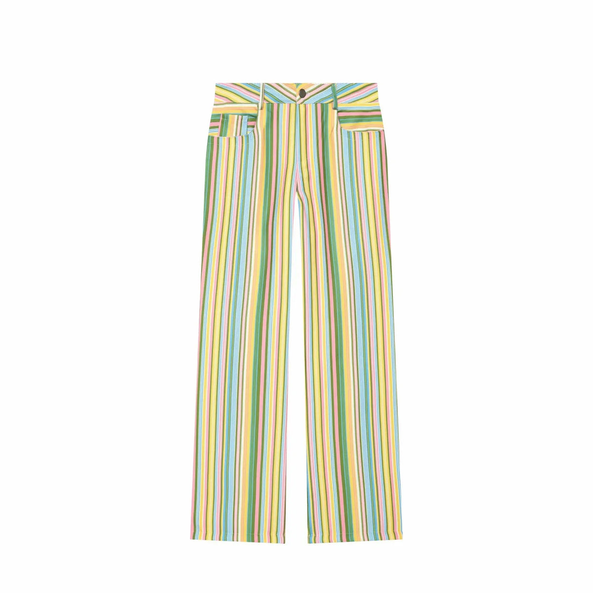 Women Wide Leg Pants Office Women Pockets Pleated Long Trousers Fashion Female Casual Spring Summer Streetwear Pants