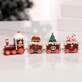Christmas Decorations Train Xmas Tree Ornaments Holiday Party Home New Year 2026 Decor Navidad Gift Window Display Props