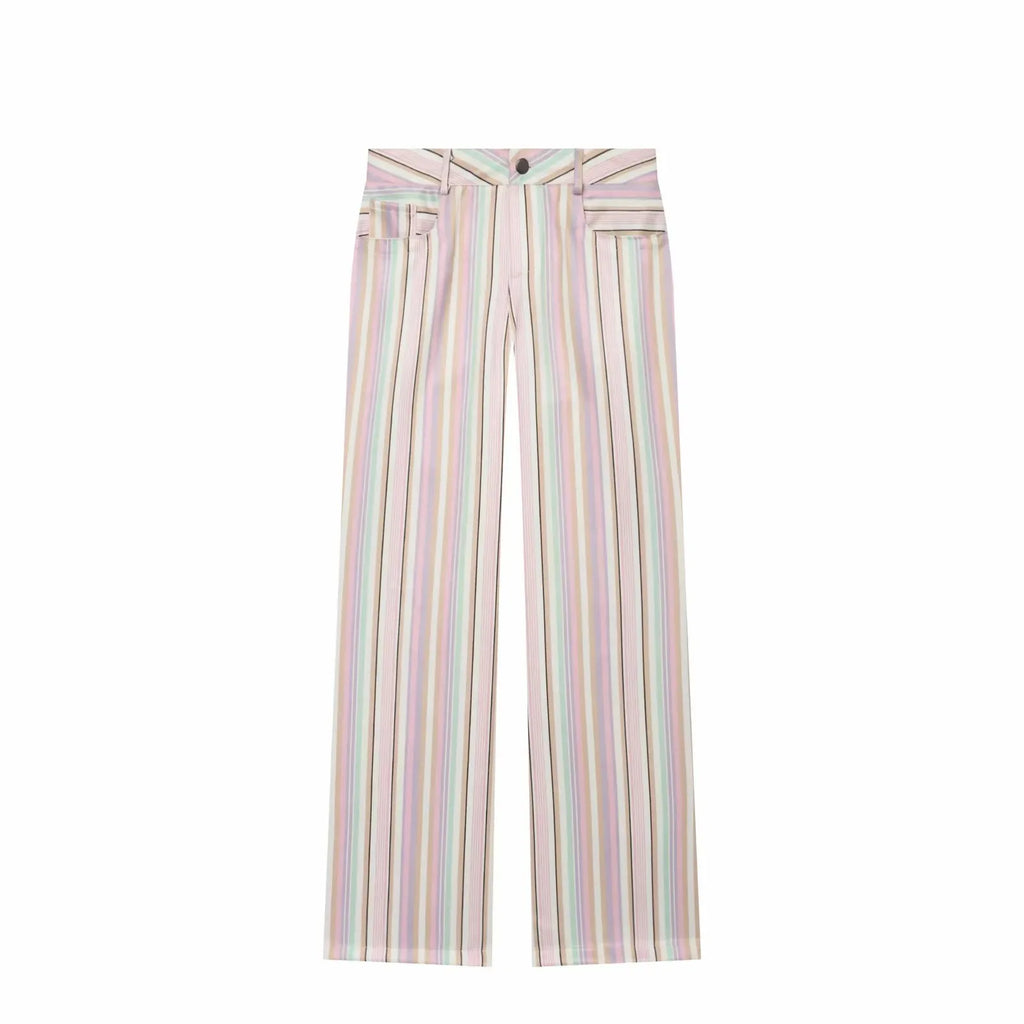 Women Wide Leg Pants Office Women Pockets Pleated Long Trousers Fashion Female Casual Spring Summer Streetwear Pants
